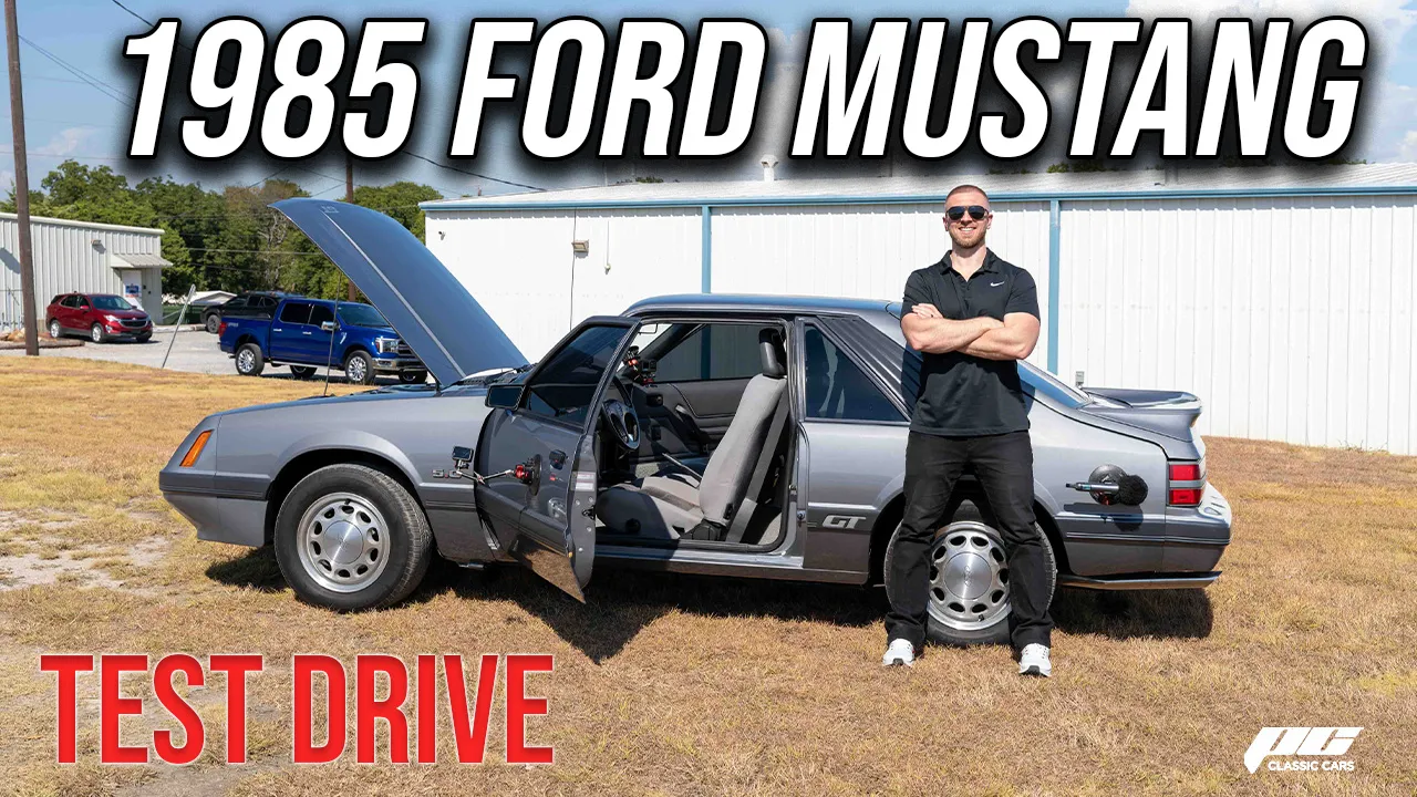 1985 Ford Mustang GT Test Drive 5.0 - 5 Speed - 49K Miles 